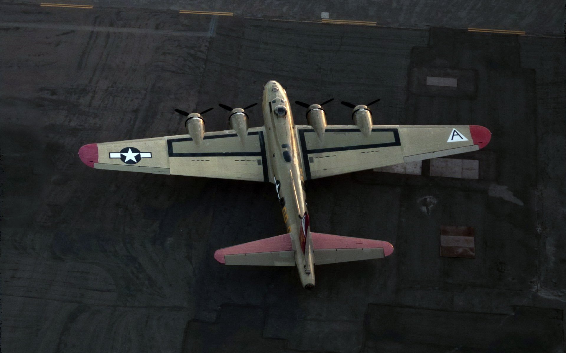 b-17 plane airport