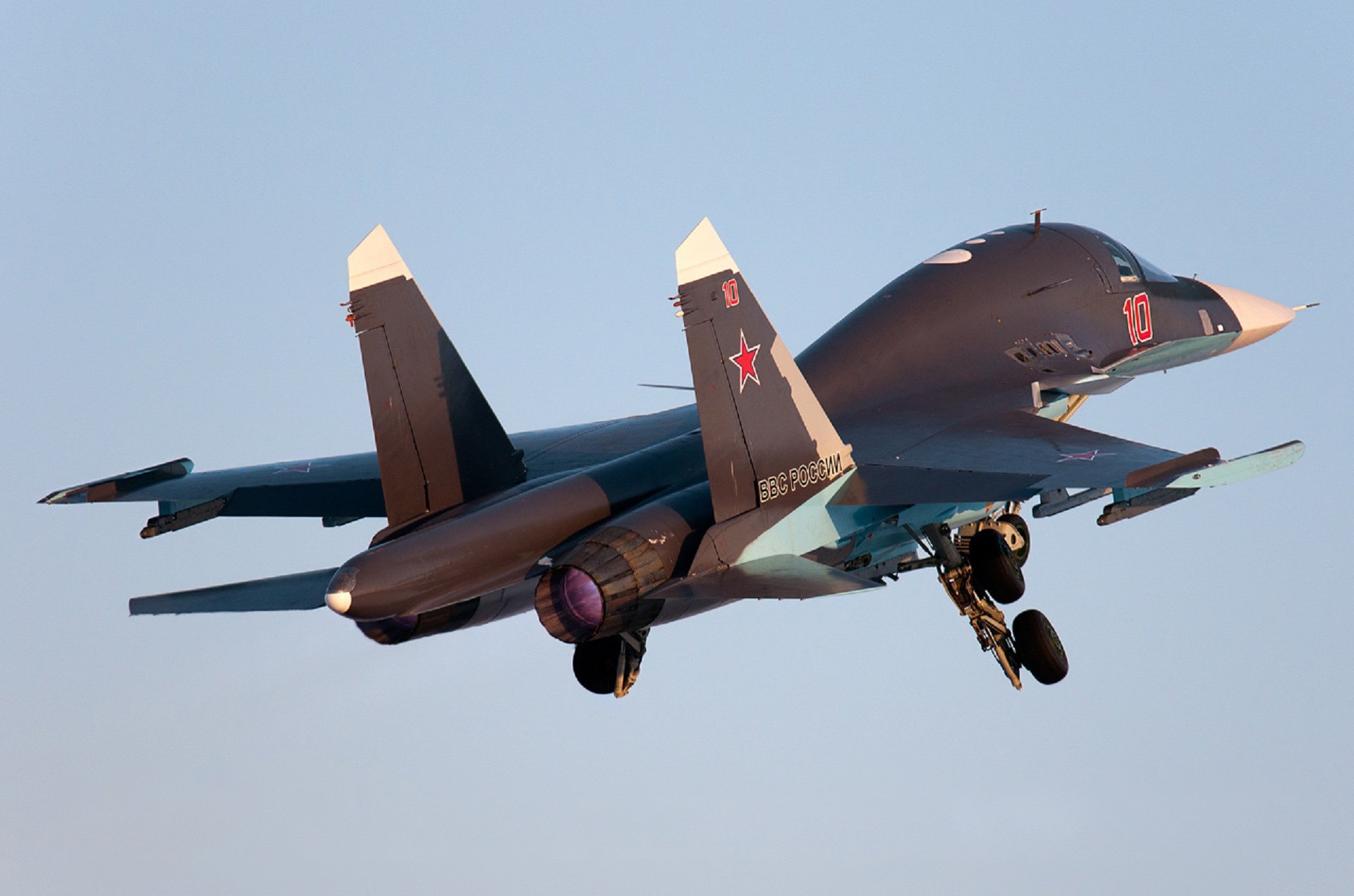 su-34 beschützer bomber