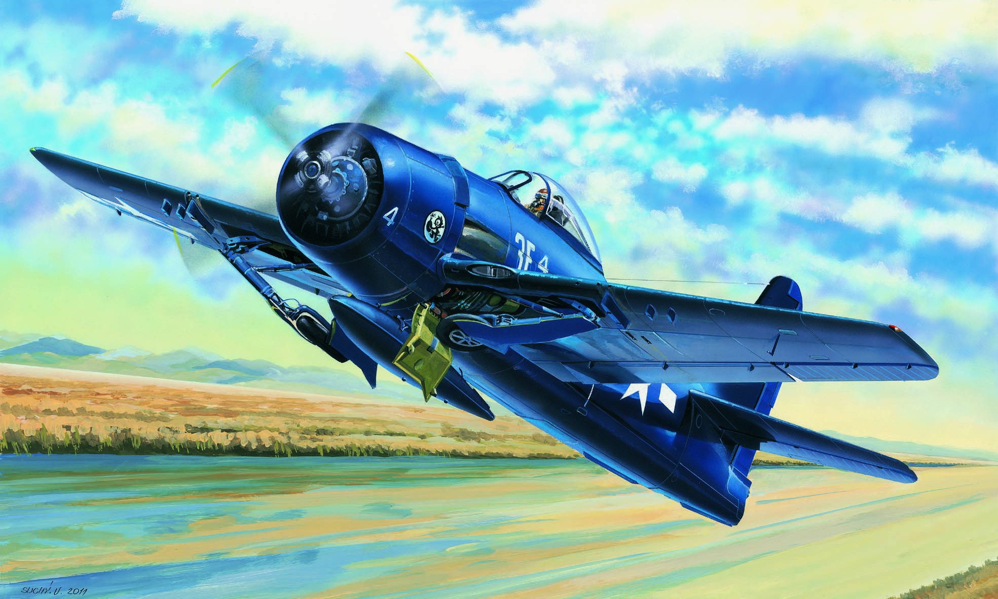 f8f1 bearcat plane aviation wallpaper