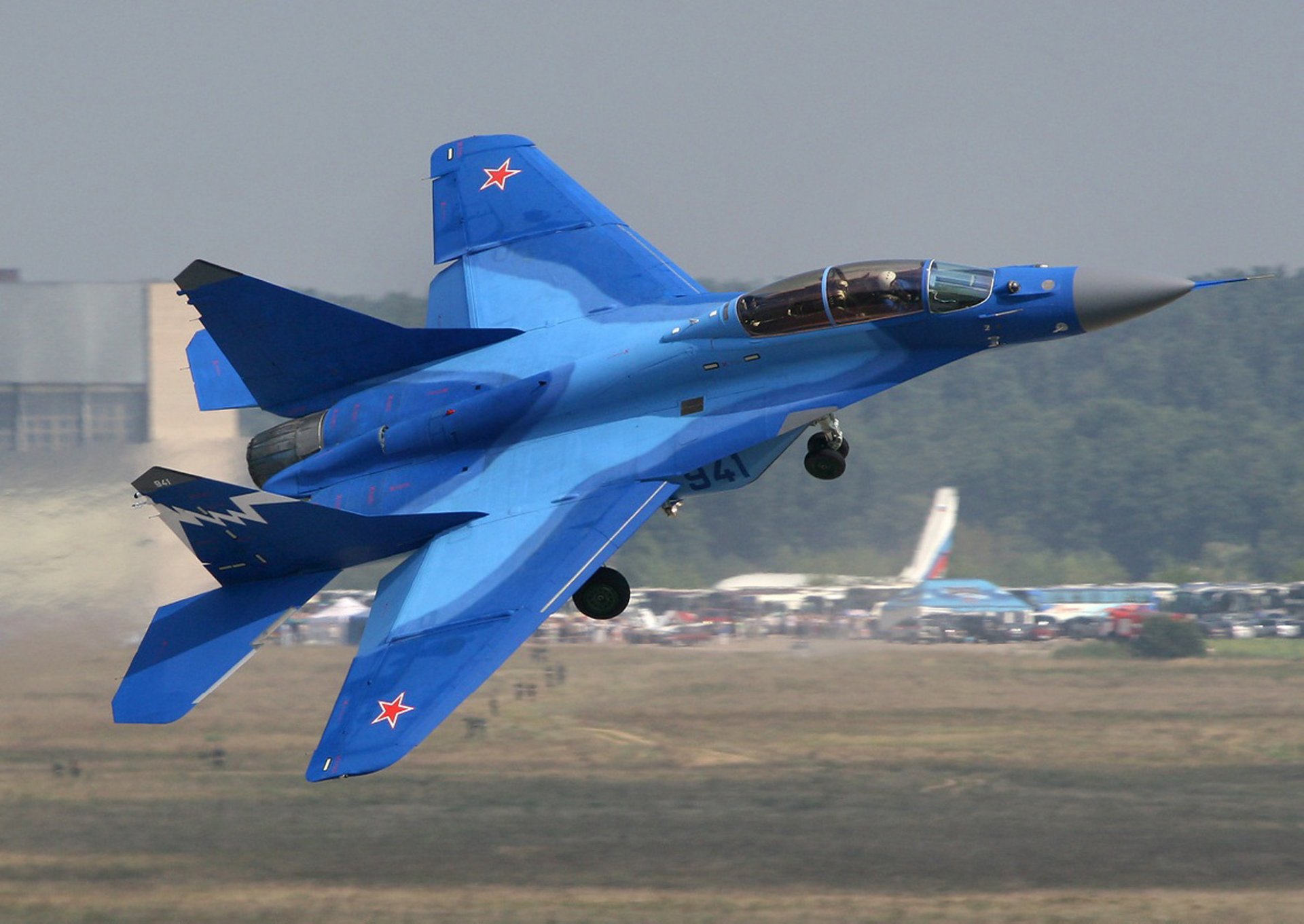 mig-29k viraggio caccia aviazione di coperta