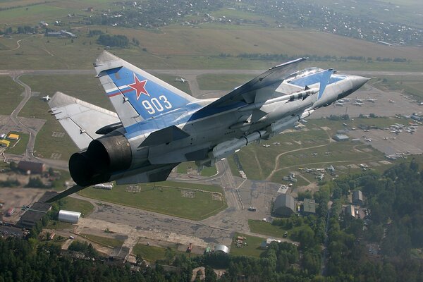 MIG-31 interceptor fighter wallpaper