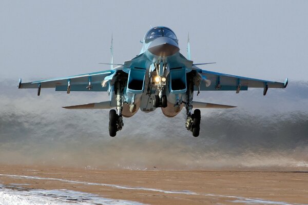 Le plus puissant bombardier russe su-34