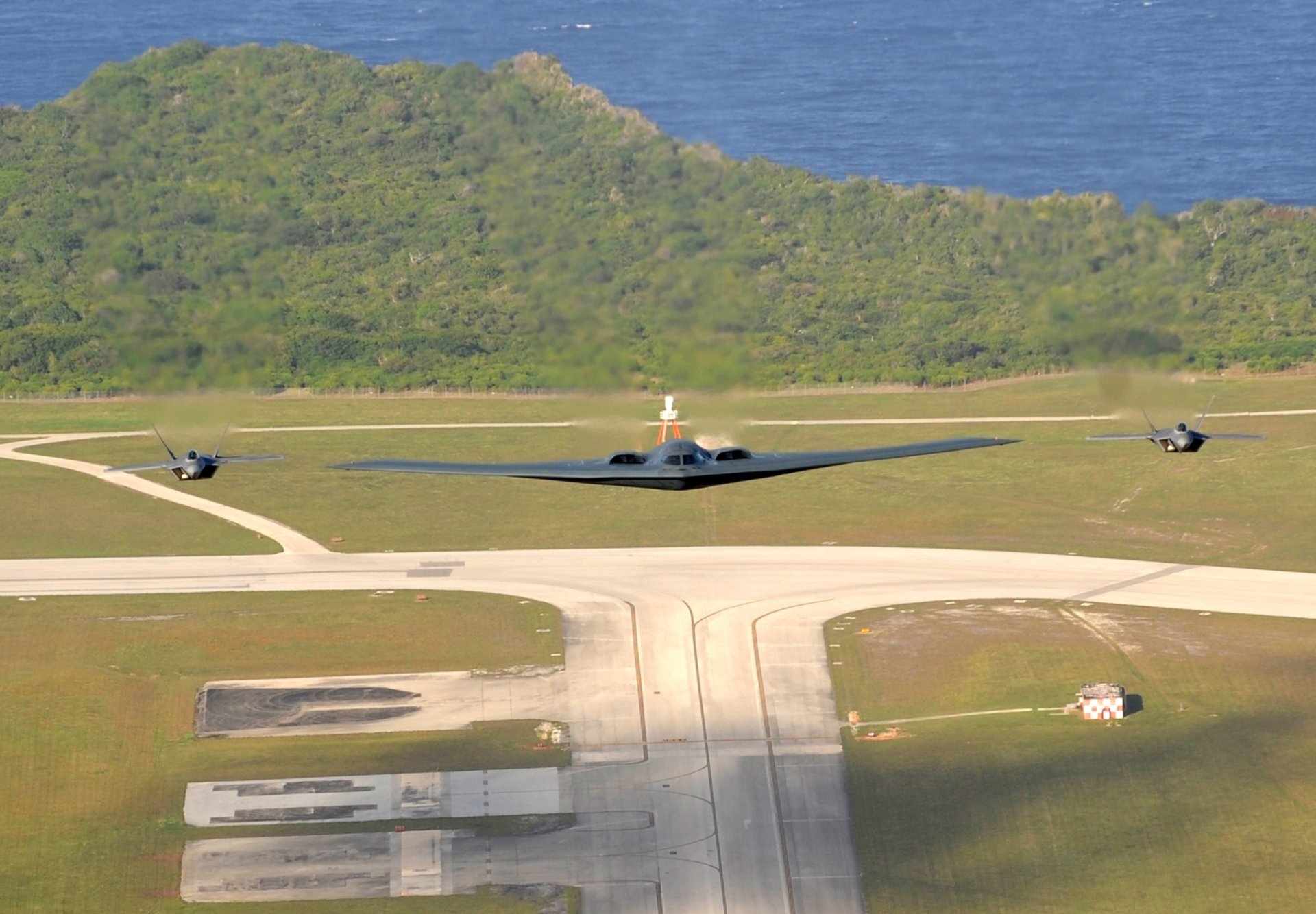 samolot wojskowy lotnictwo northrop b-2 duch niewidzialny strategiczny bombowiec niewidzialny myśliwiec tapety