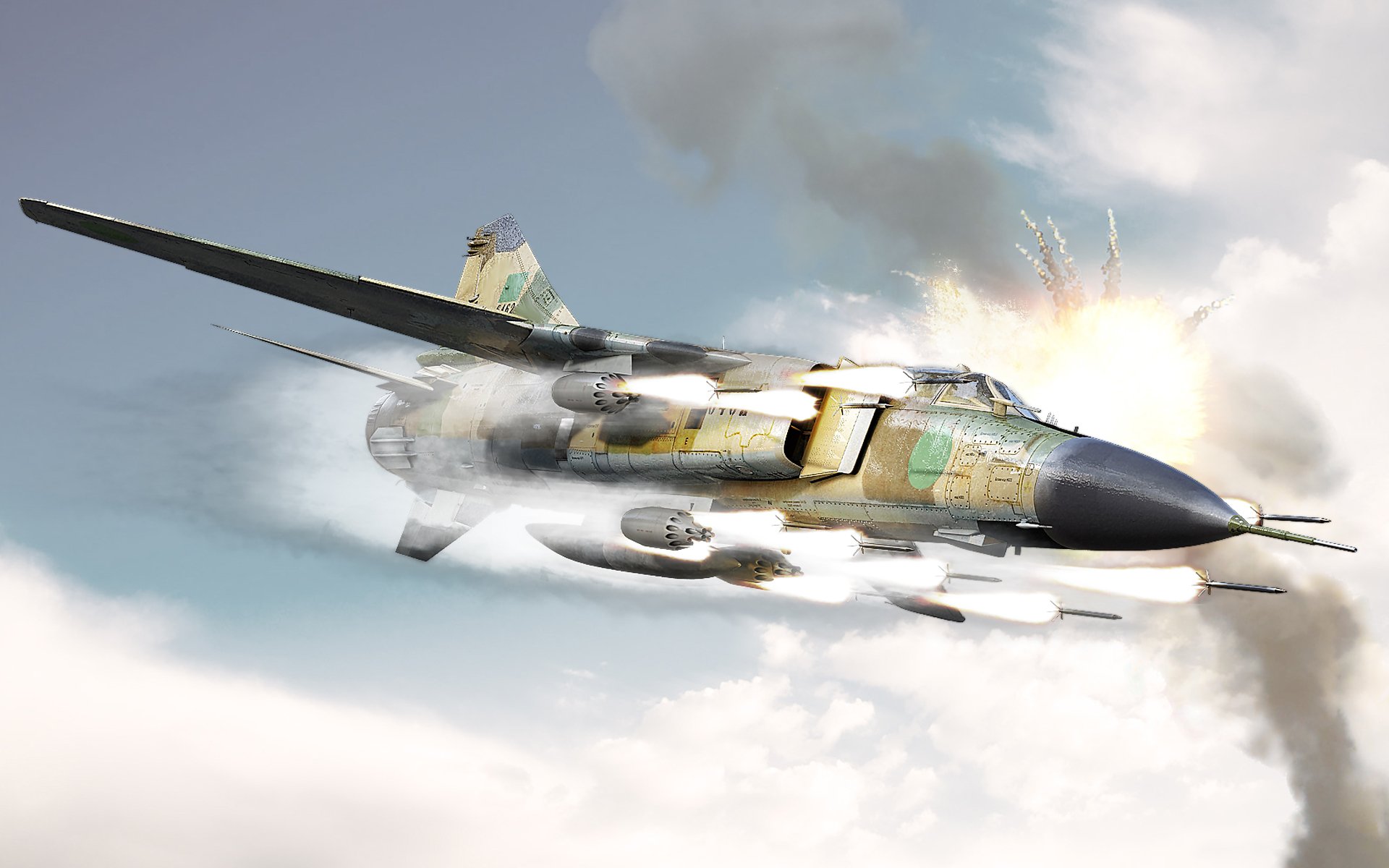 mig-23 atak pociski