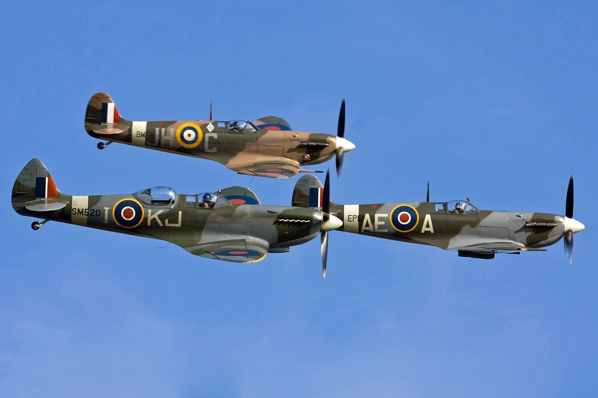 supermarine 509 spitfire t9c duxford egsu reino unido-inglaterra septiembre 03. 2011