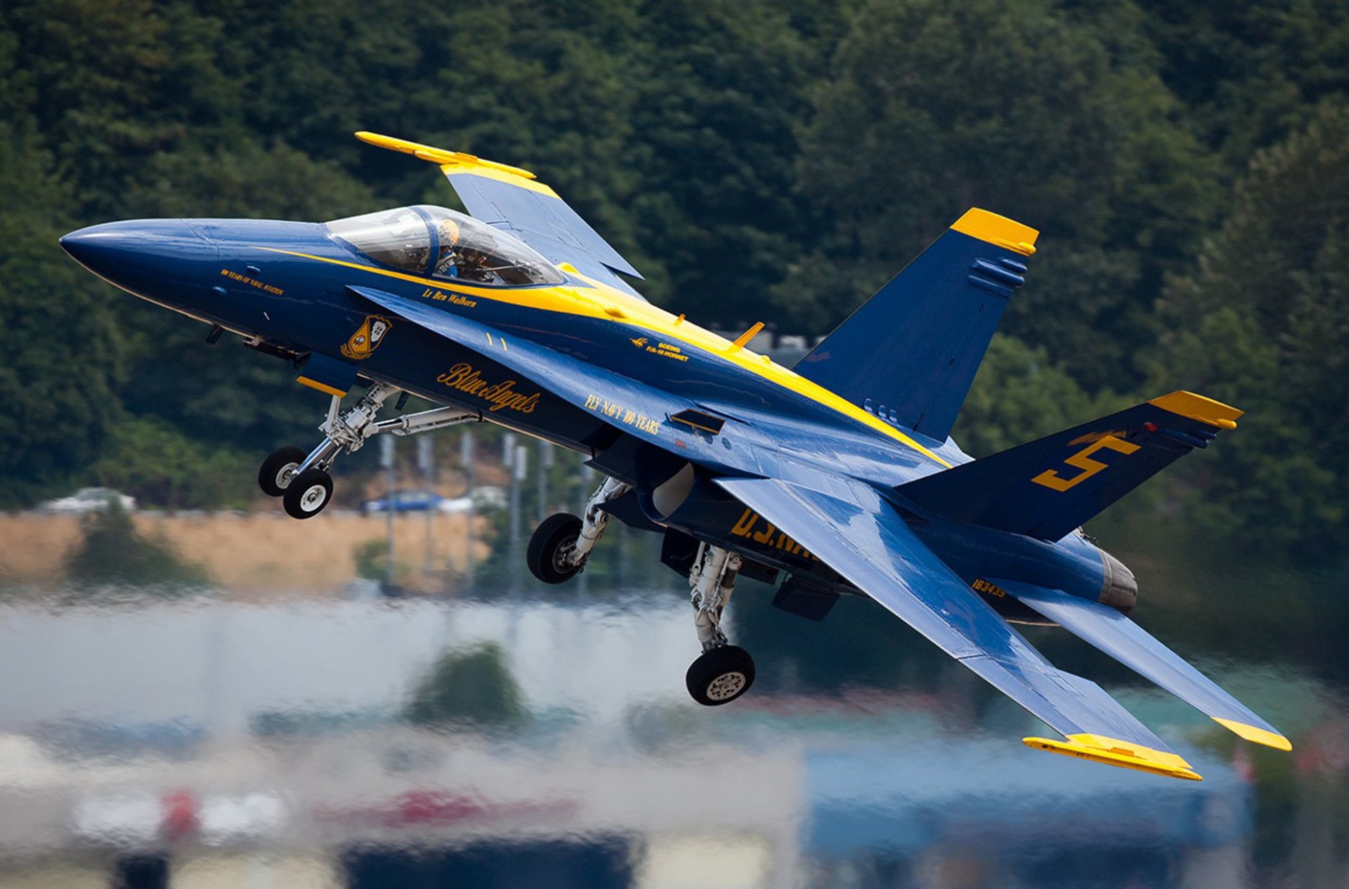 f-18 angeli blu combattente