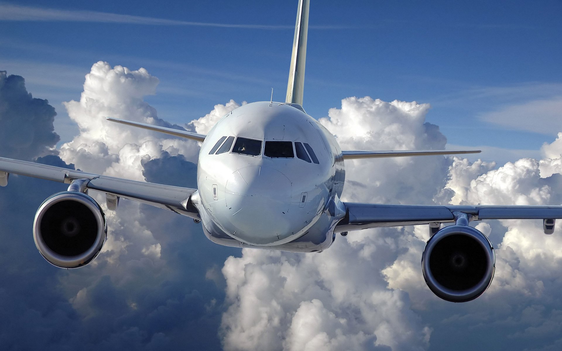 avion aviation vol ciel nuages