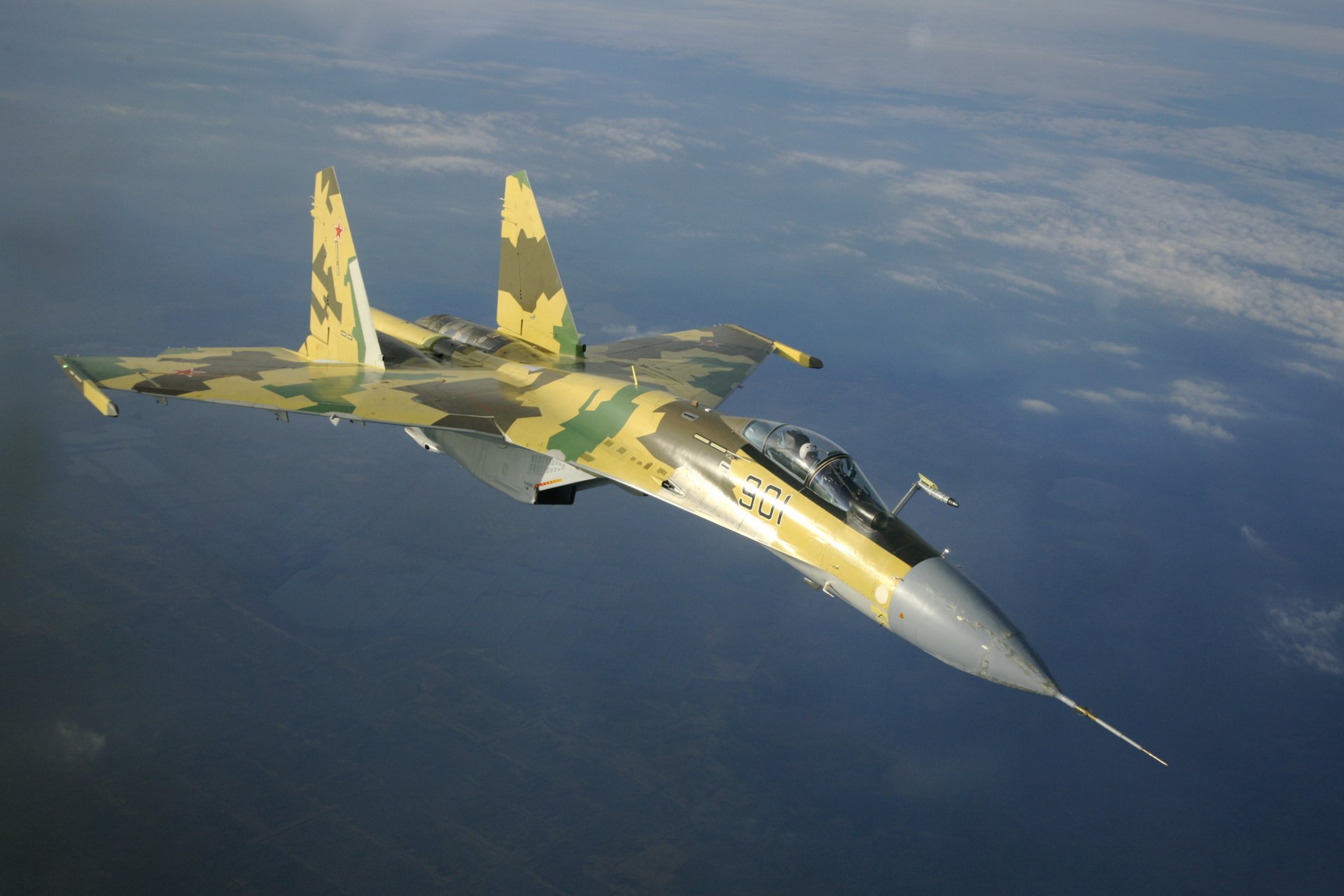 su-35s russe jet super-maniable polyvalent combattant génération force aérienne la russie avion aviation okb sukhoi papier peint