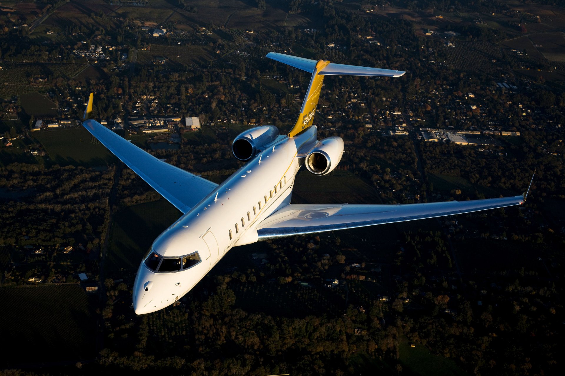 bombardier bd-700-1a11 globale 5000 in volo