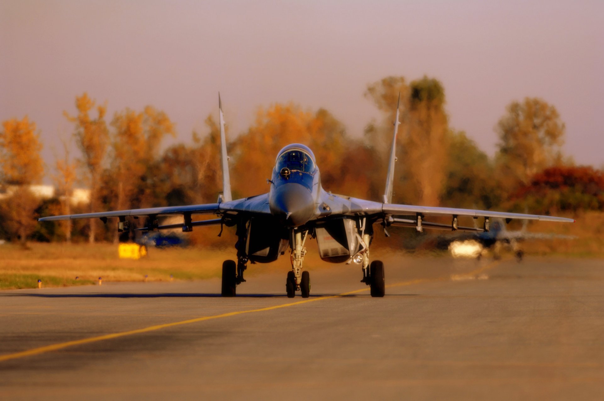 mig-29 multipropósito caza cuarta generación avión aeródromo despegue