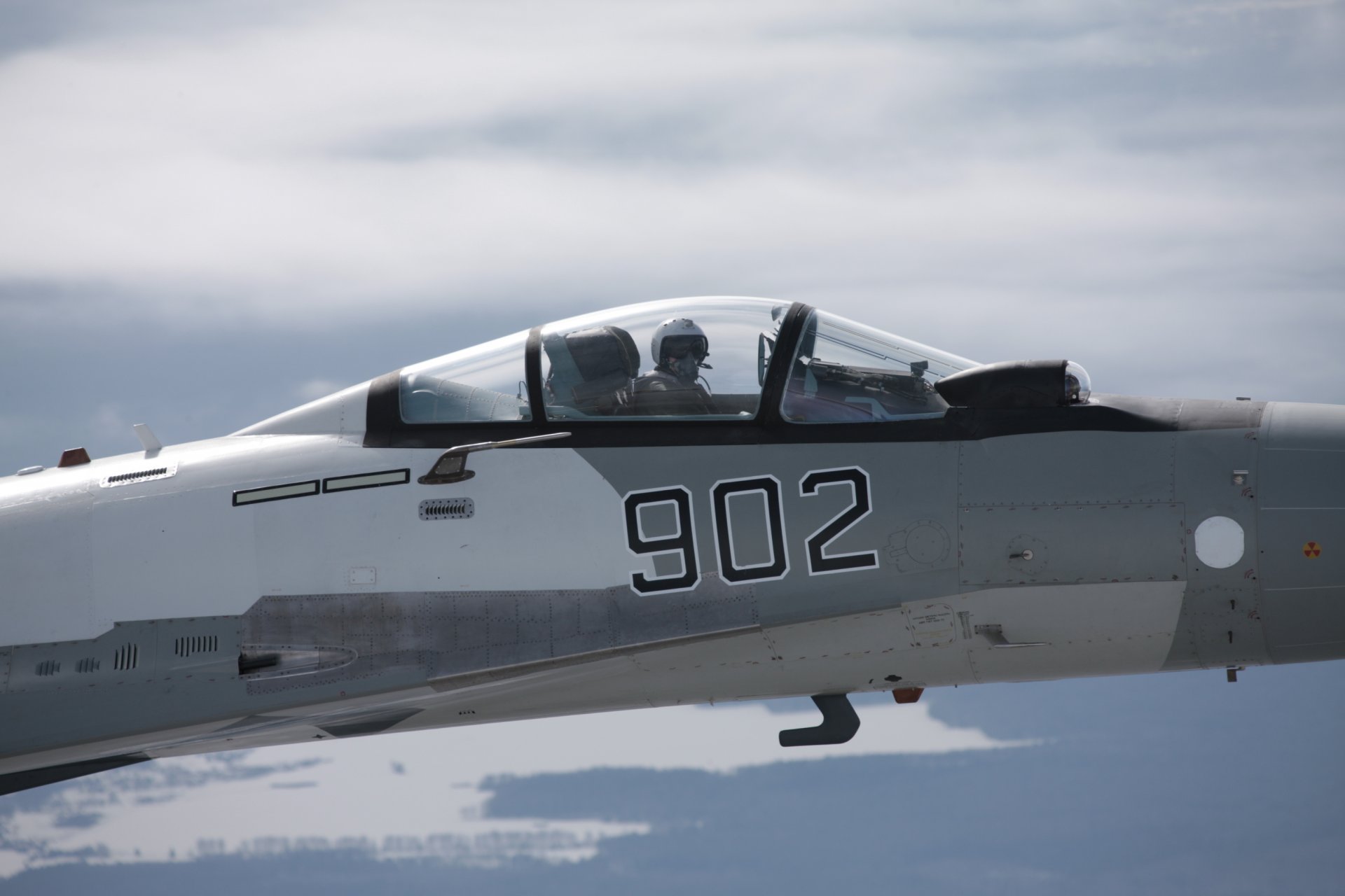 su-35 caza altitud cabina piloto