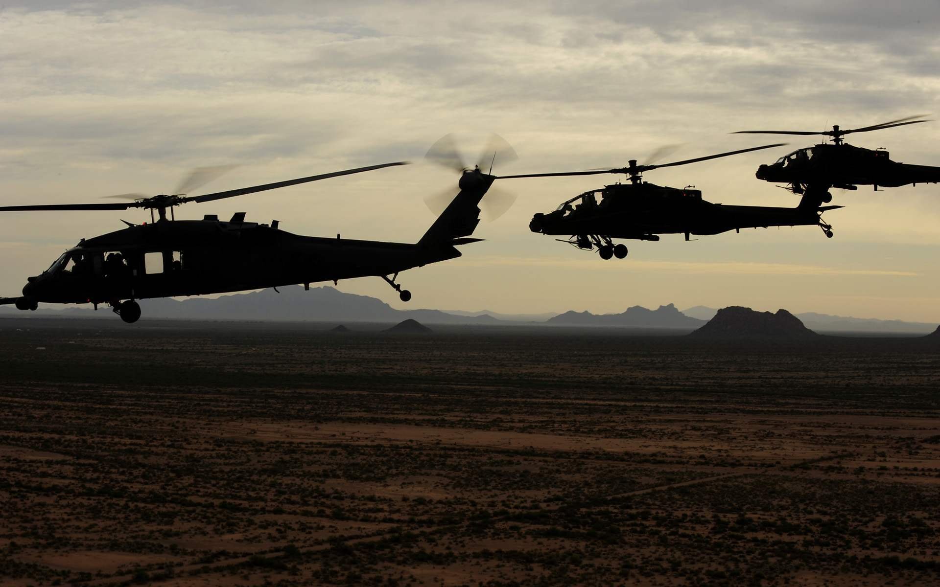 uh-60 black hawk ah-64 apache usa army