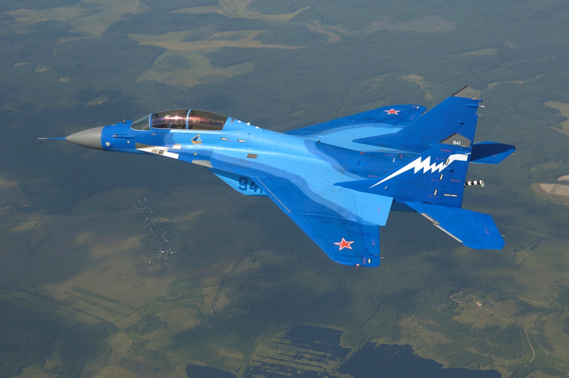 mig-29k air sky land