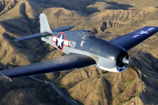Amerykański myśliwiec z czasów II wojny światowej 