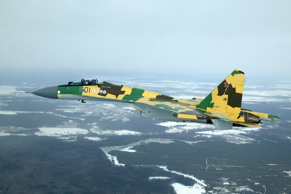 Jet russo, Super manovrabile, multiuso, caccia Su-35S in servizio di combattimento