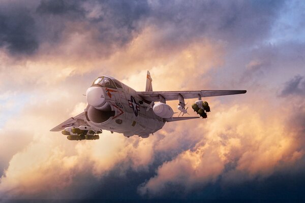 Bombardero ruso en guardia del espacio aéreo