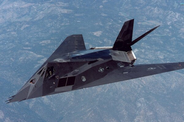 Tactical stealth aircraft F - 117 nighthawk