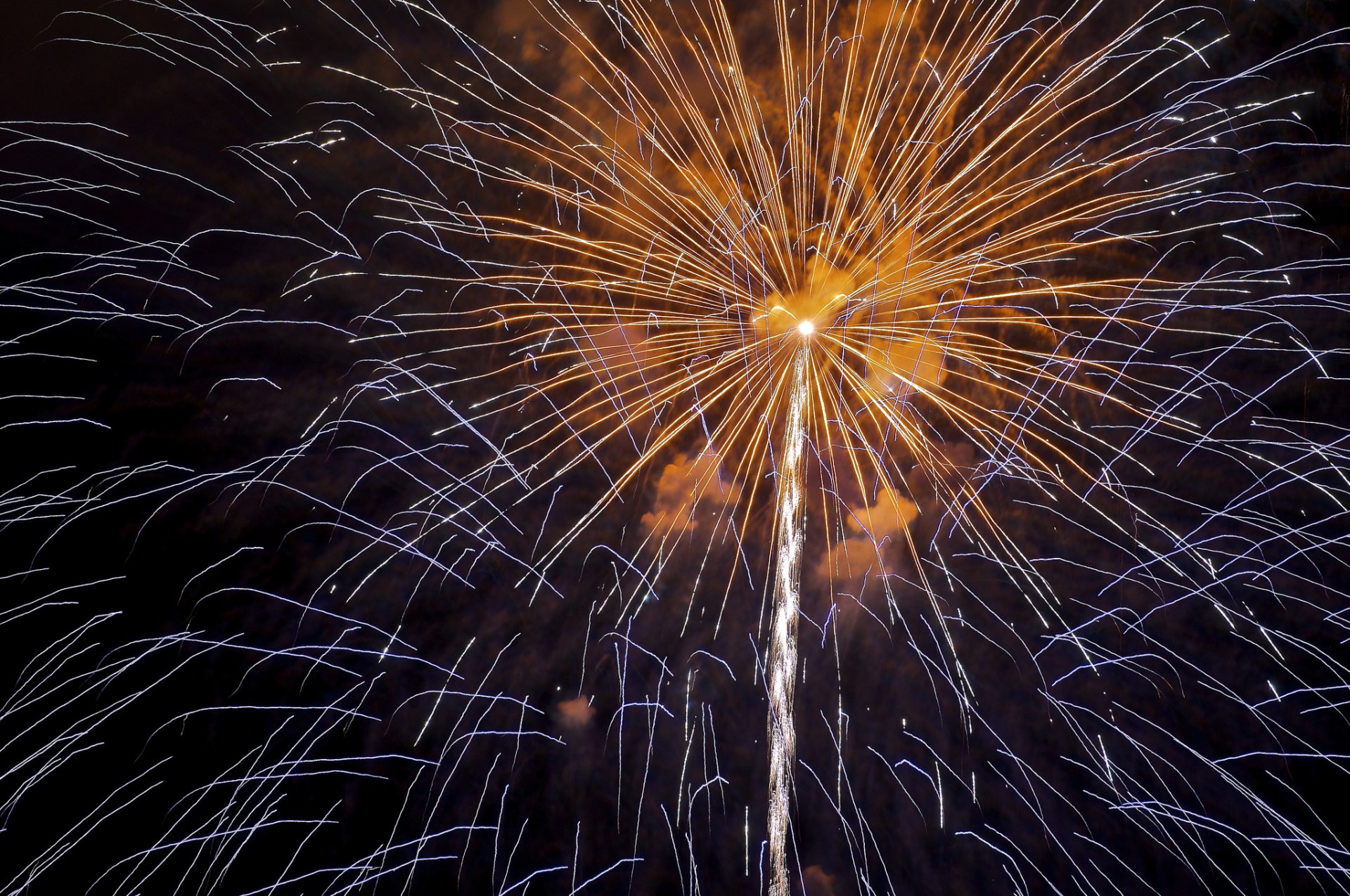 himmel nacht gruß feuerwerk lichter