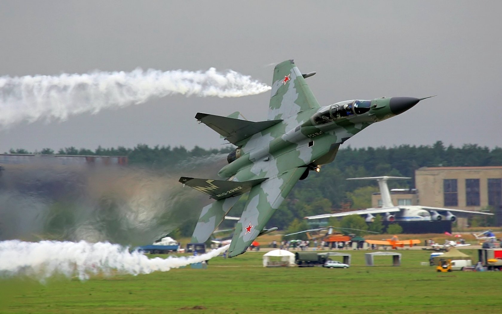 mig 29m pokaz lotniczy pokaz