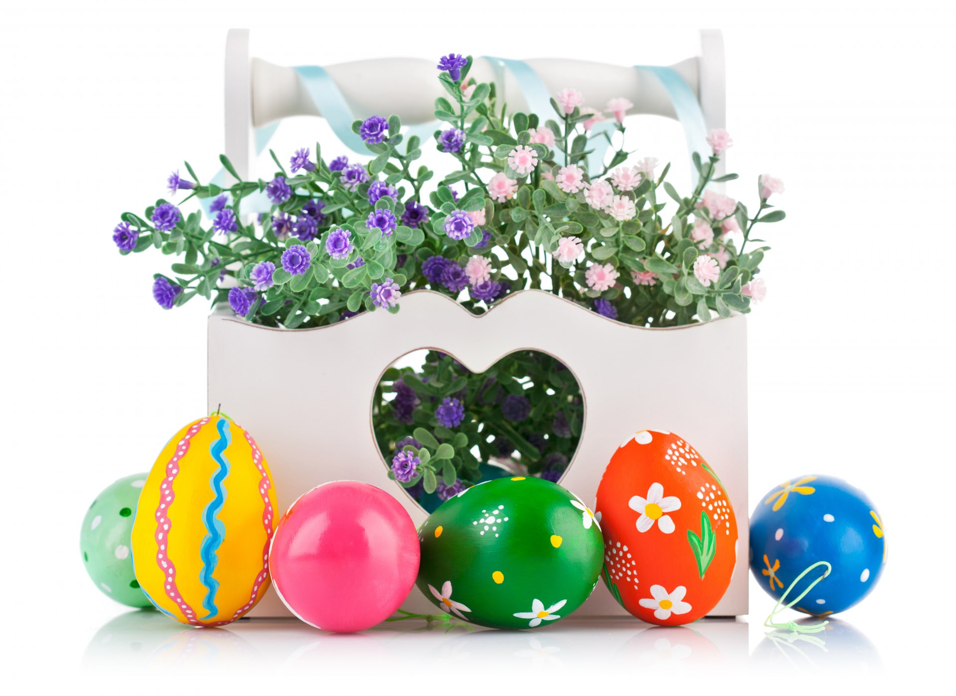 blumen ostern eier