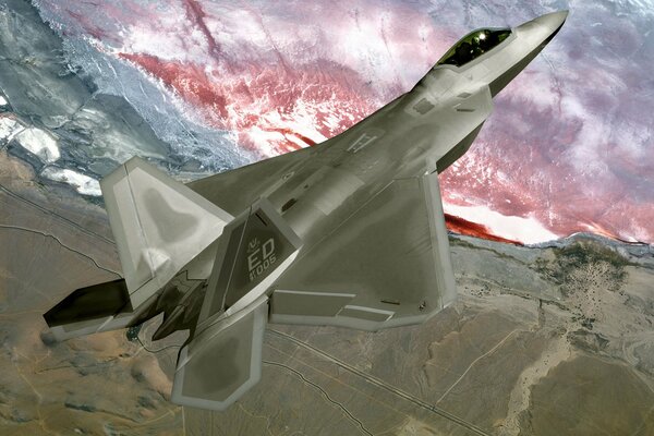 Chasseur de cinquième génération F-22 Raptor