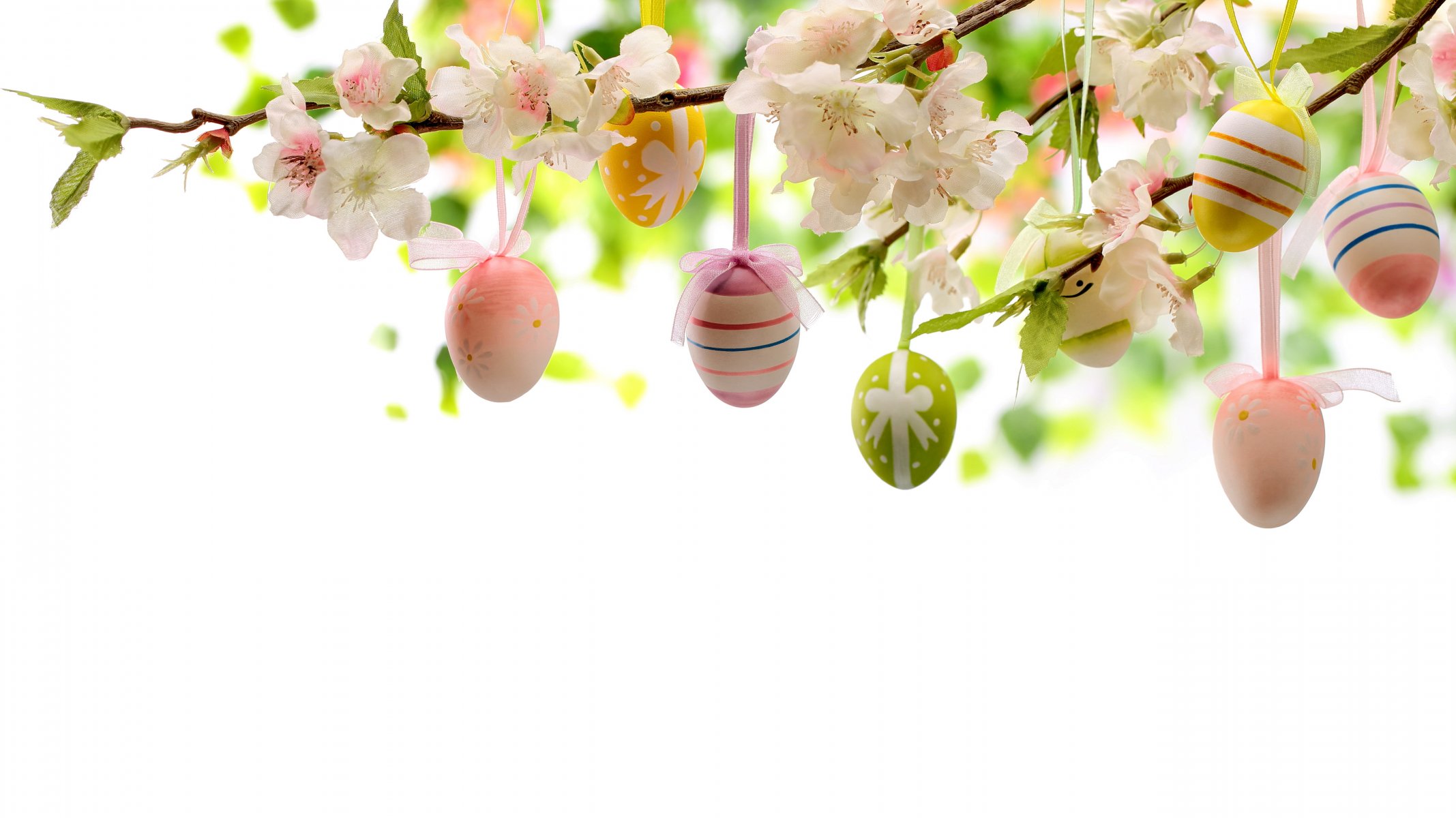 ostern eier blumen