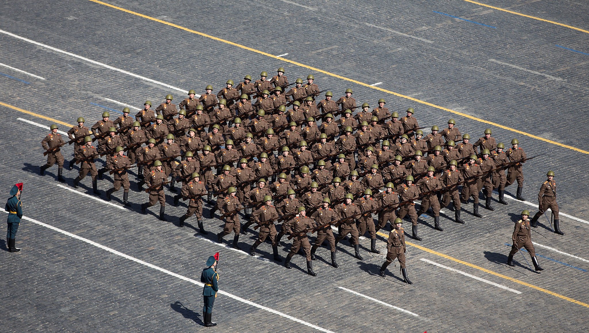 soldaten weltkrieg uniform tag des sieges feiertag roter platz parade