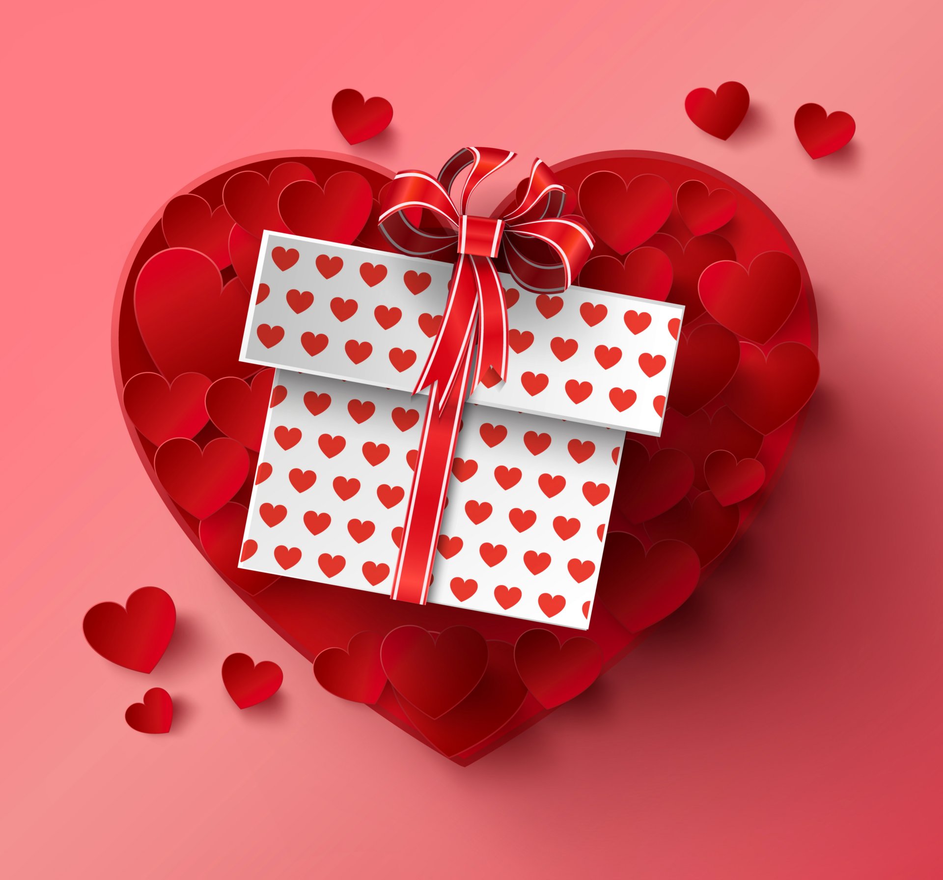 amor romántico corazón regalo