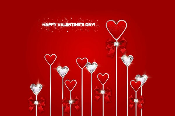 Estado de ánimo rojo: Feliz día de San Valentín