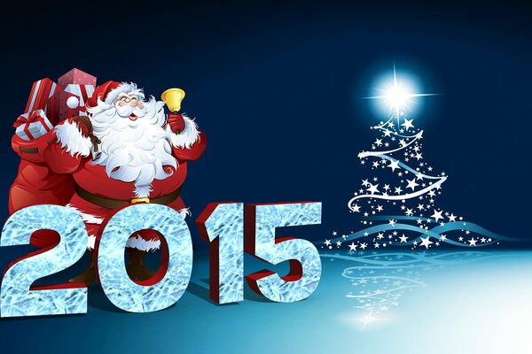 New Year Santa Claus Holiday