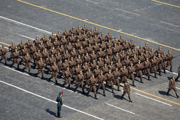 The Red Square. Victory Day