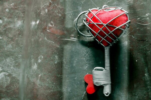 La clave del corazón del amor. Para el día de San Valentín