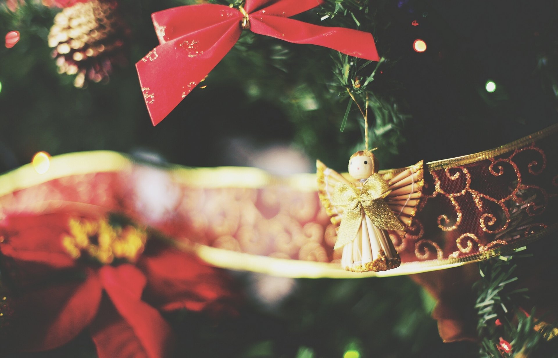 año nuevo navidad ángel decoración del árbol de navidad juguete