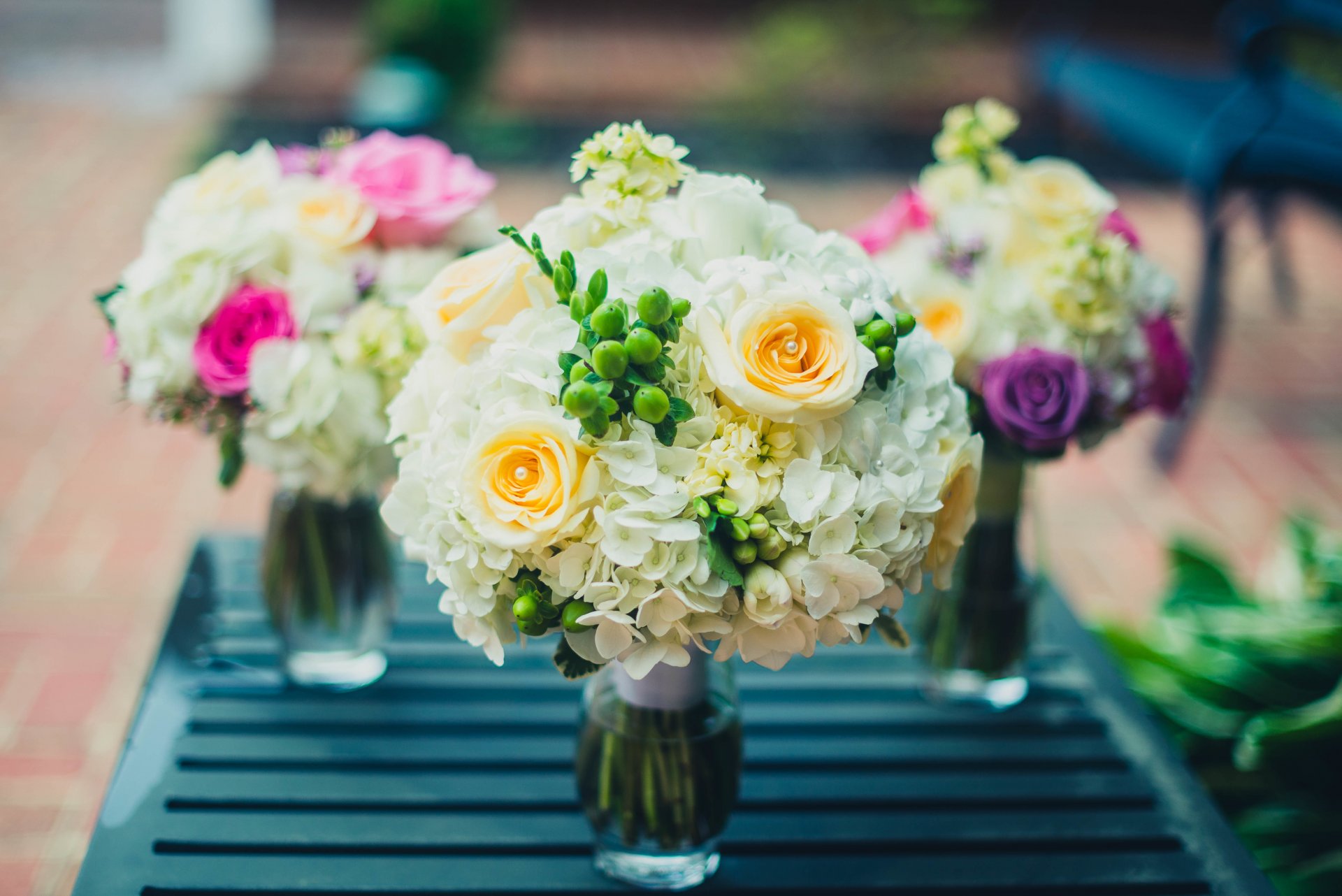 blumenstrauß blumen hochzeit rosen