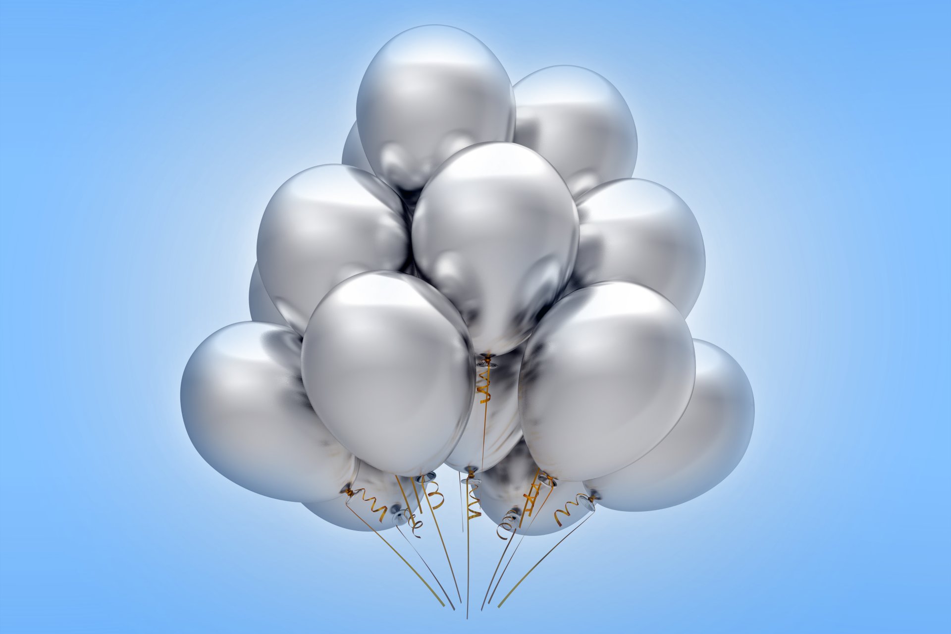 globos ocio vacaciones plata globos