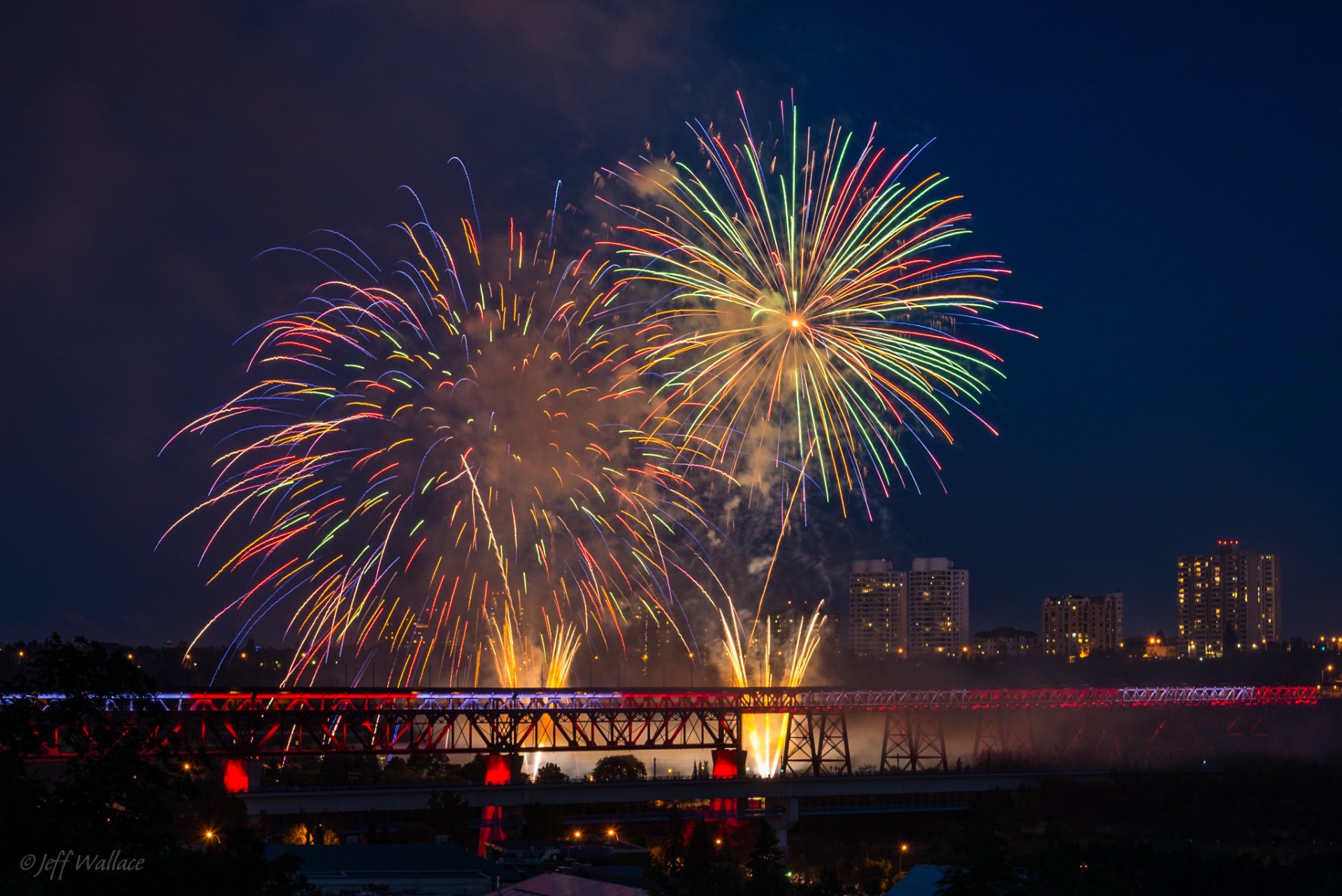 jeff wallace fuochi d artificio vacanza edmonton fuochi d artificio di alto livello canada day 2014