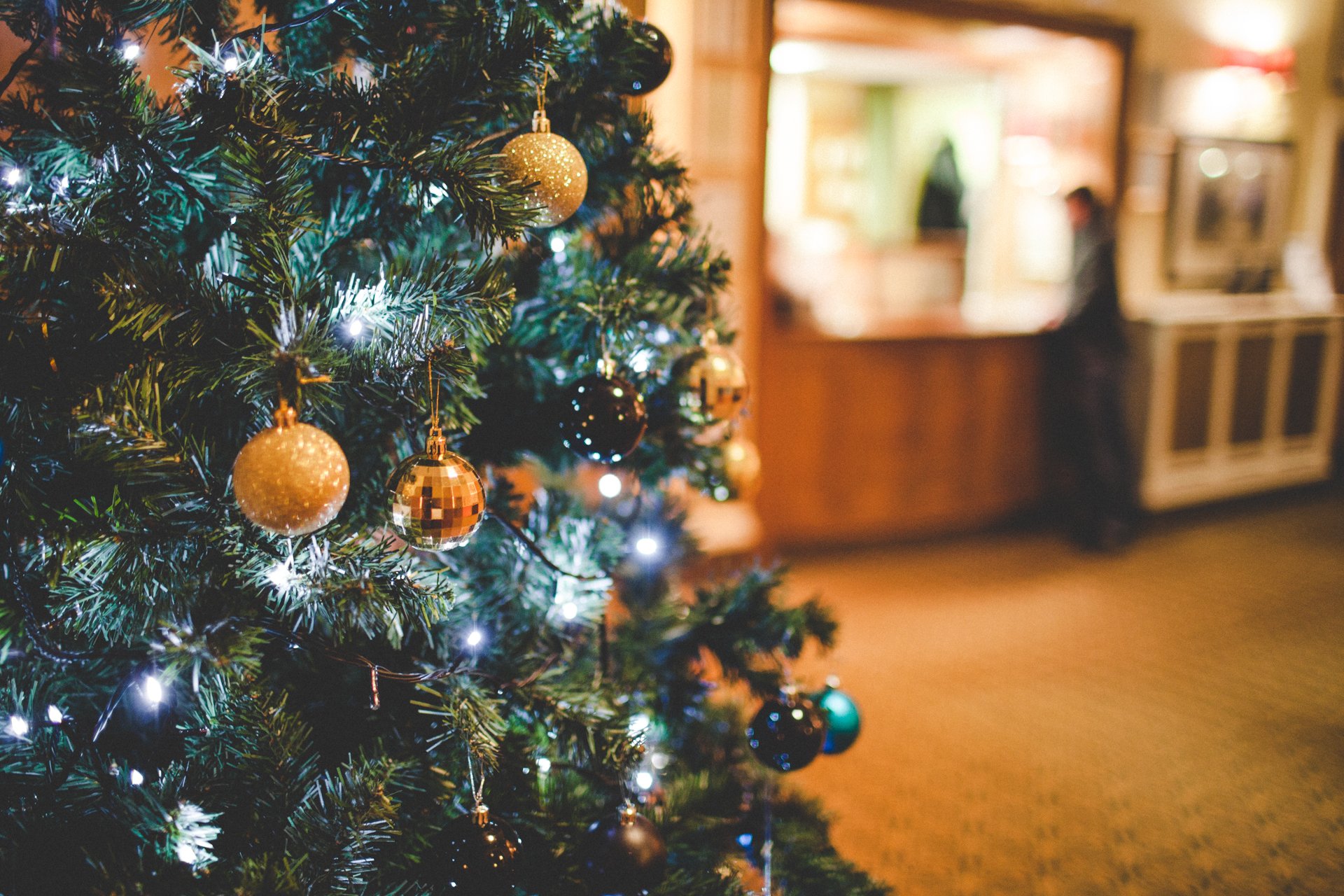 árbol de navidad decoraciones bolas año nuevo vacaciones