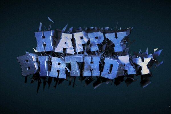 Compleanno iscrizione render