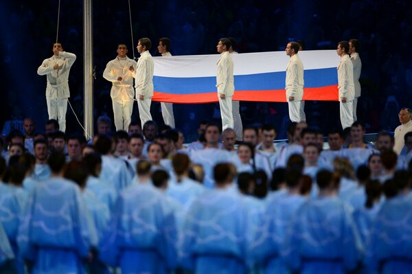 Juegos Olímpicos de Sochi 2014. Bandera De Rusia