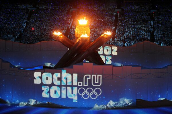Russian presentation of the closing ceremony of the Olympic Games