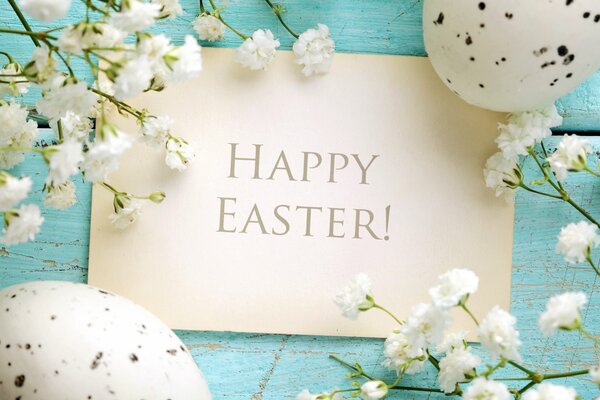 Easter card. Spring Holiday