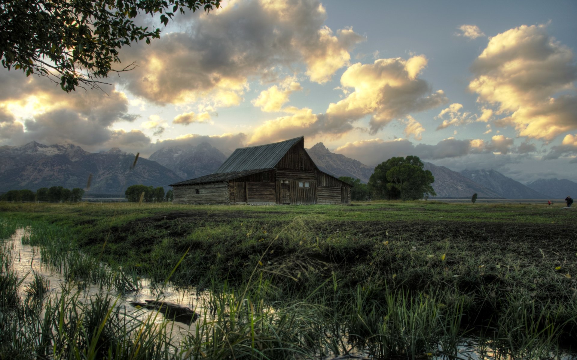 moulton barn parque nacional grand teton hdr