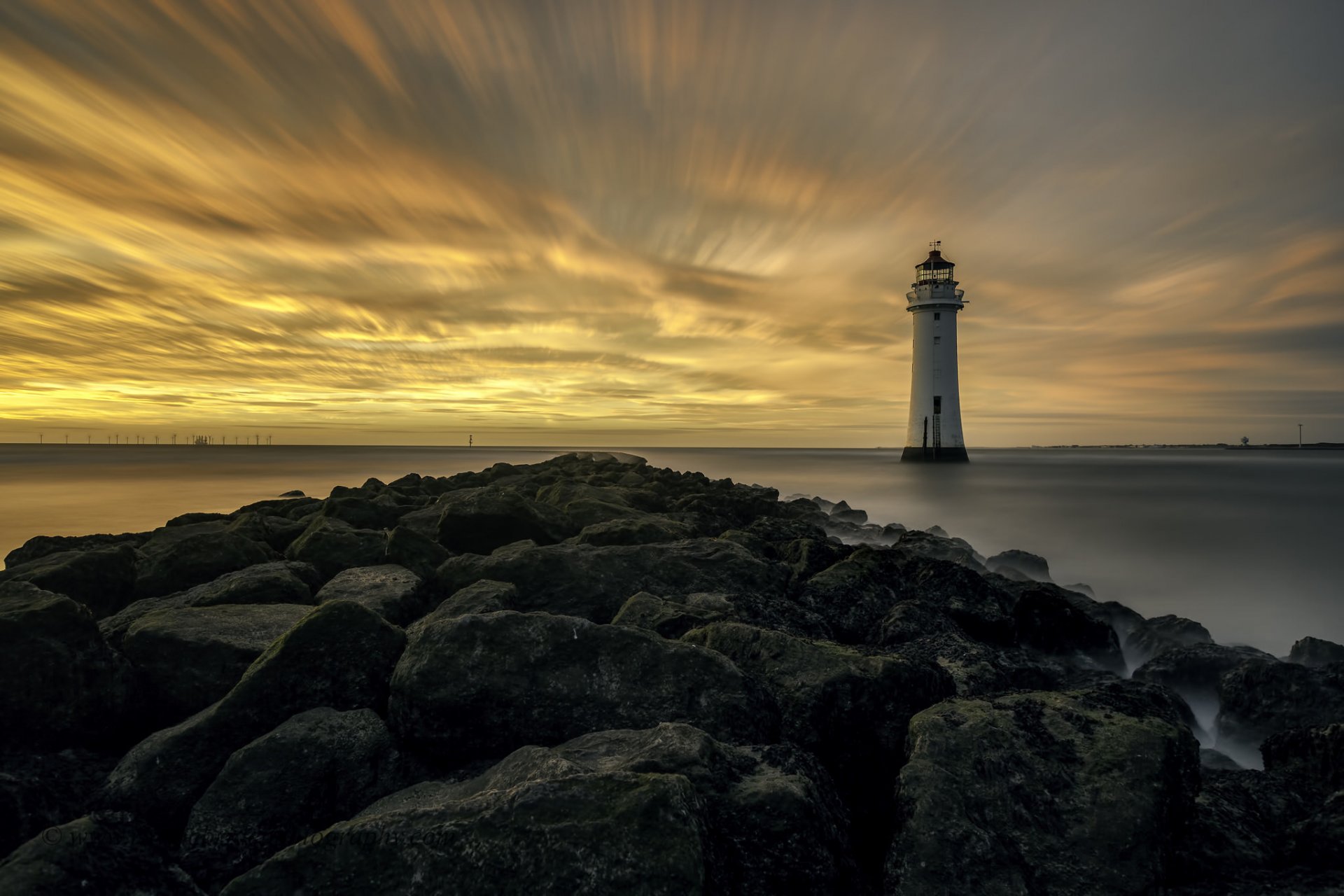 meer leuchtturm sonnenuntergang