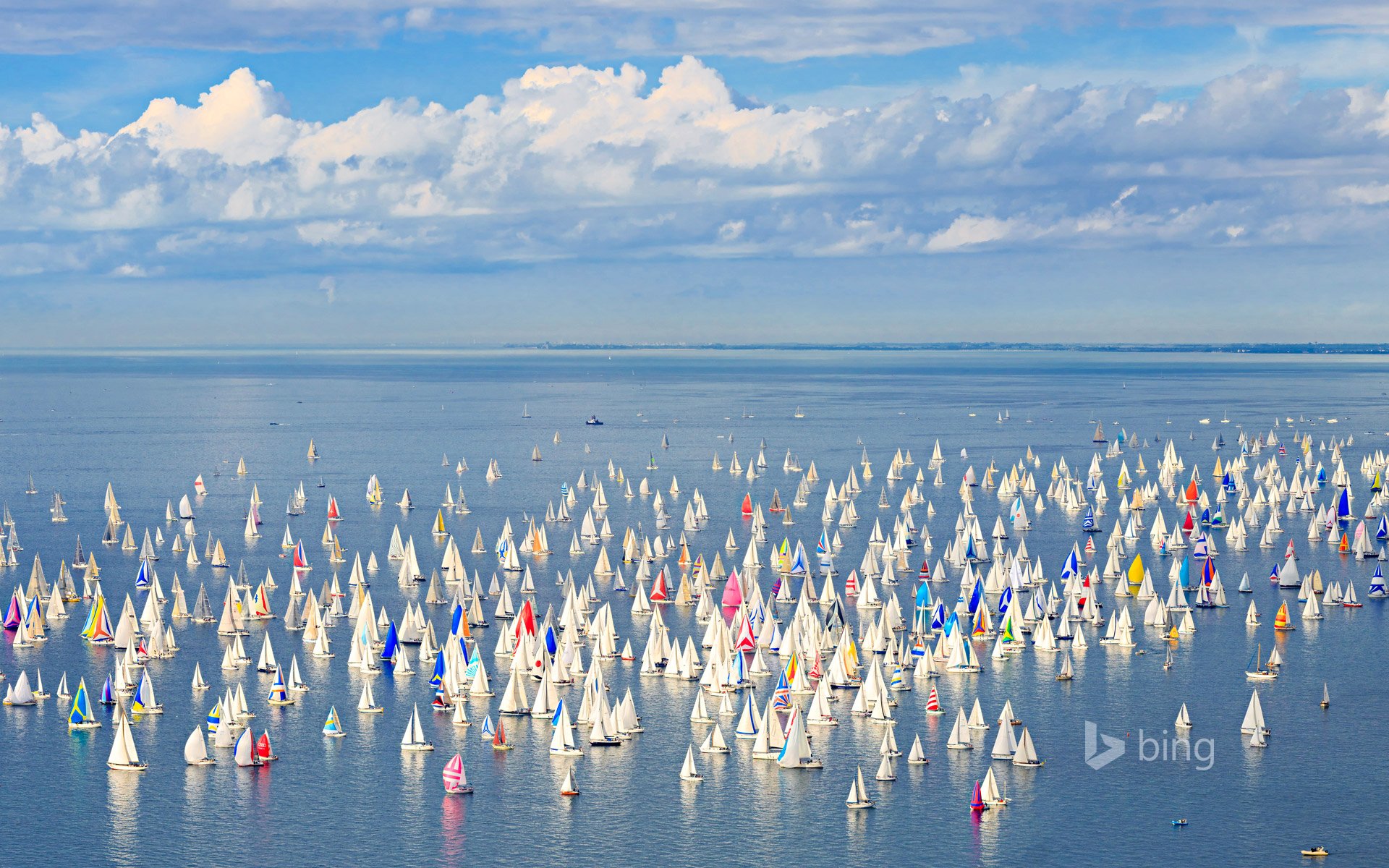 italie trieste régate de barcolana ciel mer yacht voile