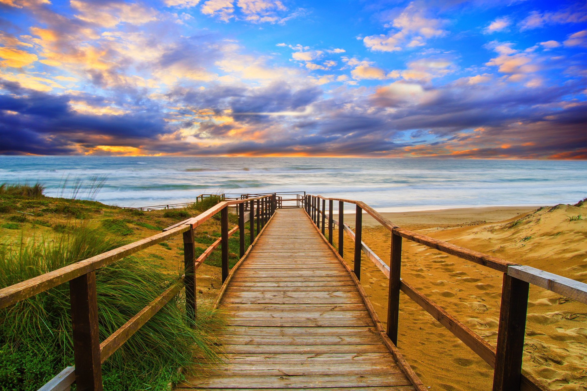 nature landscape sky sunset beach sea ocean sun sand dawn