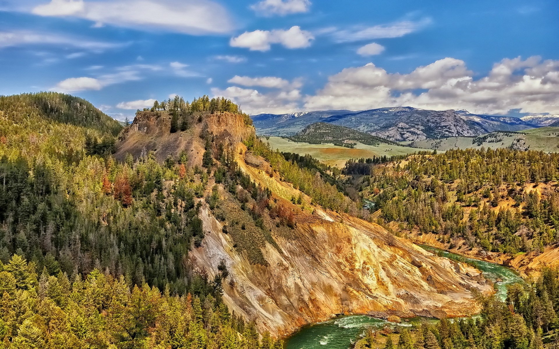 stati uniti wyoming montagne paesaggio