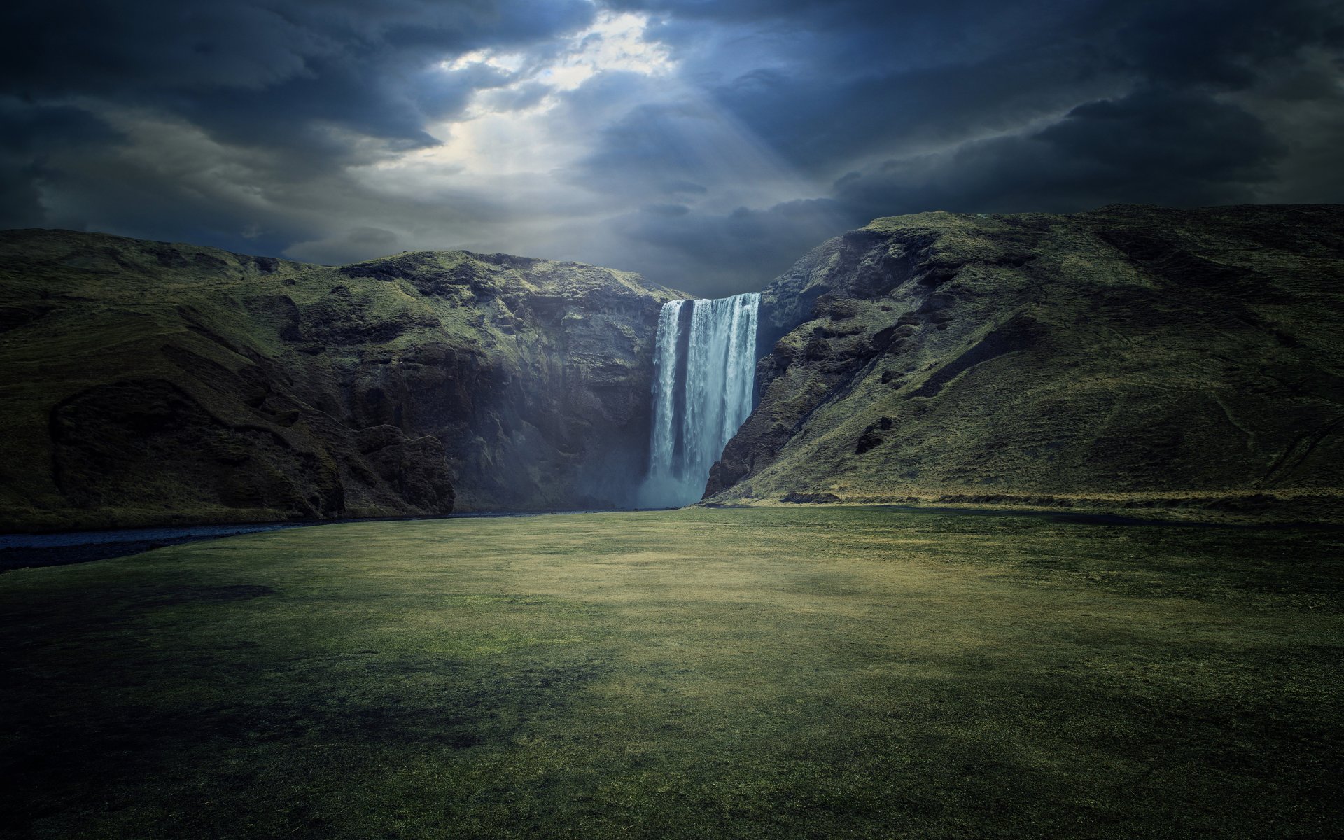 kogafoss cascata skoga fiume natura fiume islanda