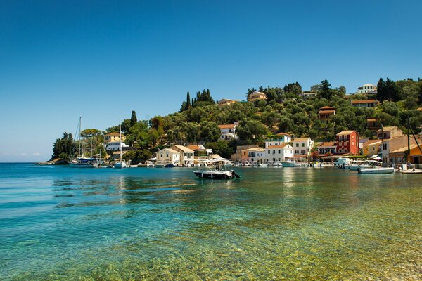 Costa del mar Jónico, Grecia