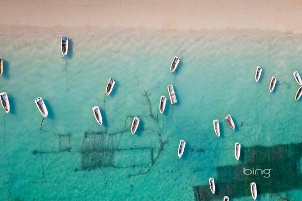 Foto di Bali: barche in mare