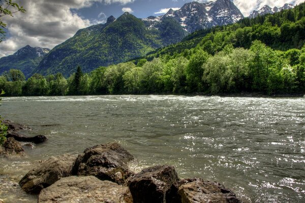 Australische Flusslandschaft